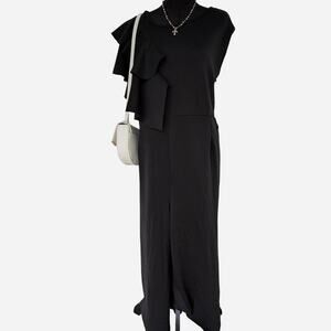 Black plus size jumpsuit
